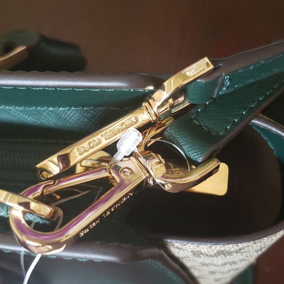 Michael Kors Limited Edition Green Satchel NWT - Picture 14 of 16